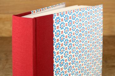 Photo album  "Resi" red, classic photo album for birth, wedding present, anniversary